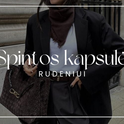 Bazinė kapsulinė spinta moterims – universalūs drabužių deriniai kasdienai, rudeniui
